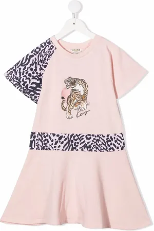 Kenzo Robe en polaire à imprimé animalier
