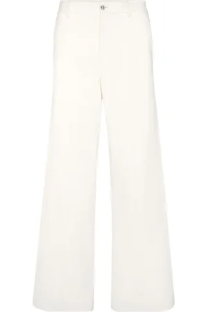 Philipp Plein Pantalon en velours à coupe ample