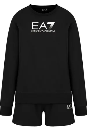 EA7 Short de sport à logo imprimé