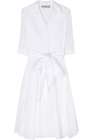 BLANCA Robe-chemise mi-longue évasée