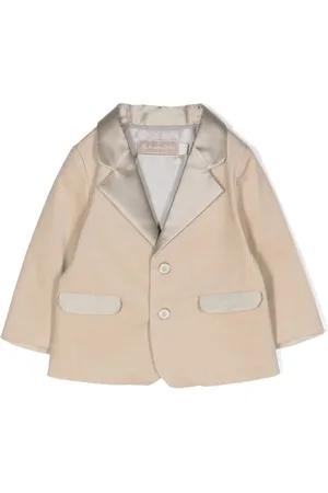 LA STUPENDERIA Blazer Harris à simple boutonnage