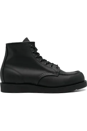 Red Wing Bottines à détails de surpiqûres
