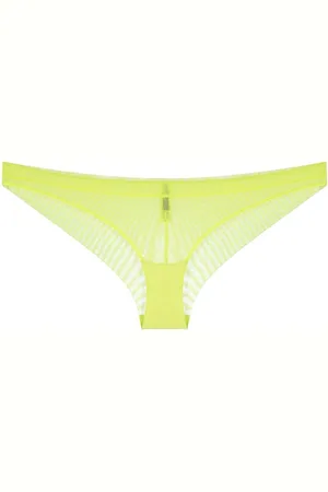 MAISON CLOSE Culotte Corps à Corps à design transparent