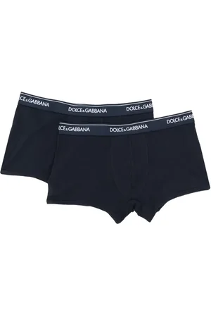 Dolce & Gabbana Boxers en coton à taille logo (lot de deux)
