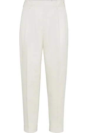 Brunello Cucinelli Pantalon en gabardine