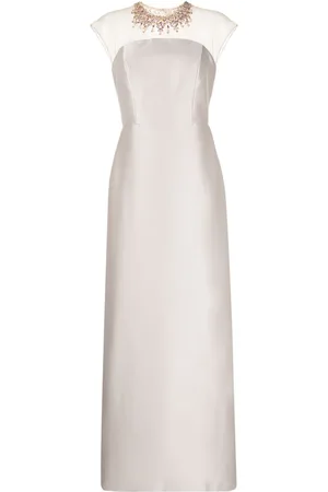 Sachin & Babi Robe longue Irina à ornements en cristal