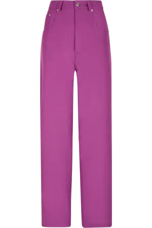 Bally Pantalon droit à taille haute