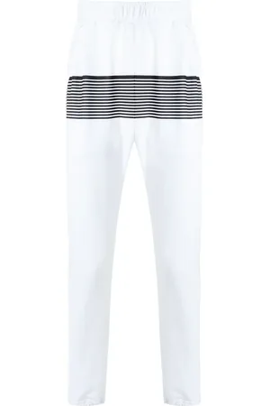 AMIR SLAMA Striped track trousers
