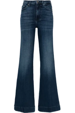7 for all Mankind Jean évasé Modern Dojo à taille haute