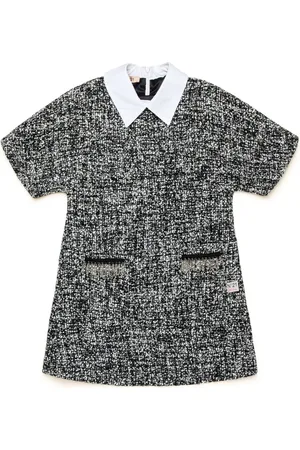 Nº21 Robe trapèze en tweed