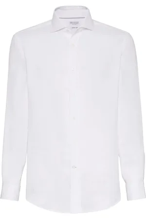Brunello Cucinelli Chemise en lin biologique
