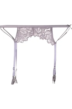 FLEUR DU MAL Porte-jarretelles Whitney à broderies
