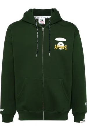 A Bathing Ape Veste à logo imprimé