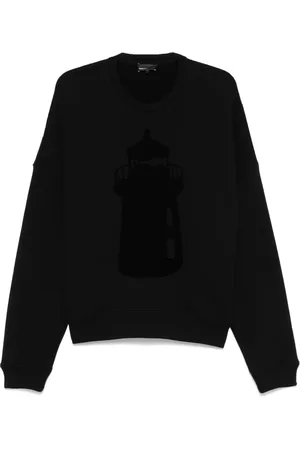 Emporio Armani Sweat à motif floqué