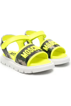 Moschino Sandales à logo brodé