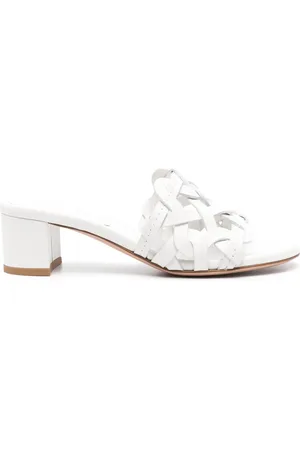 Gianvito Rossi Mules en cuir 55 mm