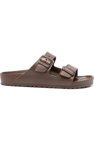 Birkenstock Claquettes Arizona à fini grainé