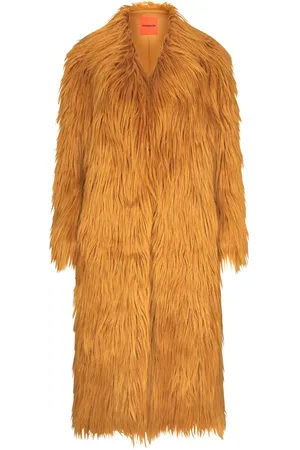 SIMON MILLER Manteau Let Shaggy en fourrure artificielle