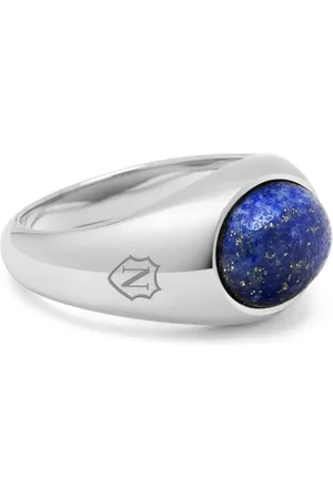 Nialaya Chevalière sertie de lapis-lazuli