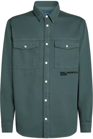 Karl Lagerfeld Chemise en jean à manches longues