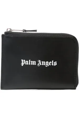 Palm Angels Porte-cartes à logo imprimé