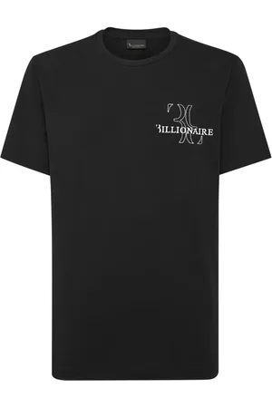 BILLIONAIRE T-shirt en coton à logo brodé