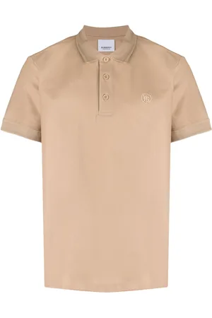 Burberry Polo en coton à logo brodé