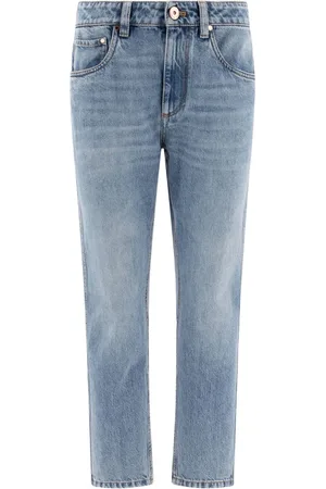 Brunello Cucinelli Jean à coupe fuselée