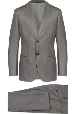 Giorgio Armani Costume à fines rayures