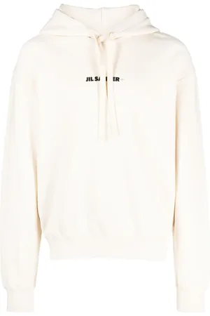 Jil Sander Hoodie en coton à logo imprimé