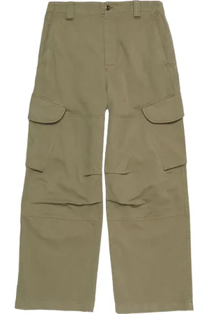 Acne Studios Pantalon en coton à poches cargo