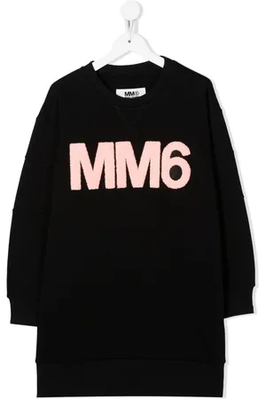 Maison Margiela Robe-sweat à logo imprimé