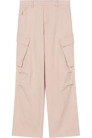 B+AB Pantalon Twisted Cargo à genoux plissés