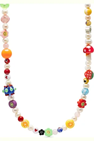 Nialaya Collier ras-de-cou à perles