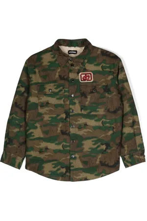 Dsquared2 Polo à motif camouflage