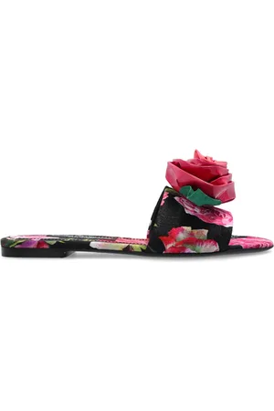 Dolce & Gabbana Claquettes à fleurs