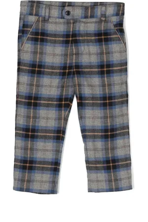 PATACHOU Pantalon en coton à carreaux