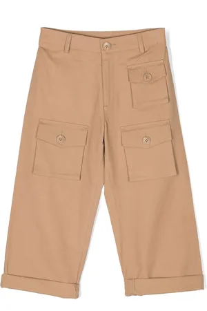Marni Pantalon en coton à poches cargo