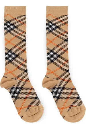 Burberry Chaussettes à carreaux