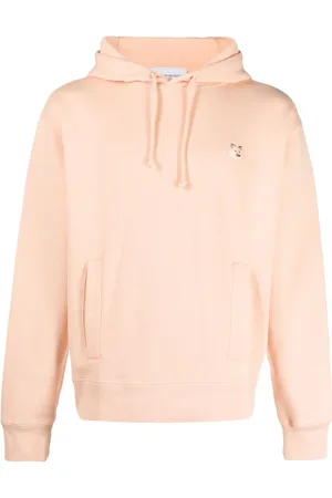 Maison Kitsuné Hoodie en coton à logo patch
