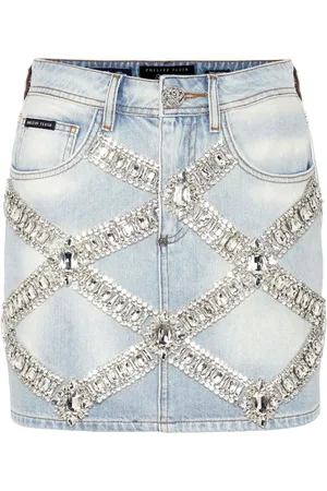 Philipp Plein Minijupe à broche