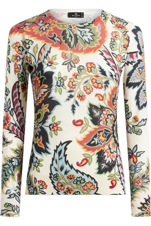 Etro Pull à motif cachemire