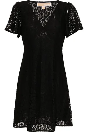 Michael Kors Robe courte en dentelle à col v