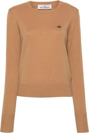 Vivienne Westwood Pull en laine à motif Orb brodé