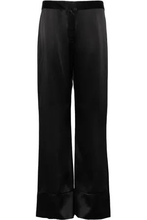 Kiki de Montparnasse Pantalon oversize en soie