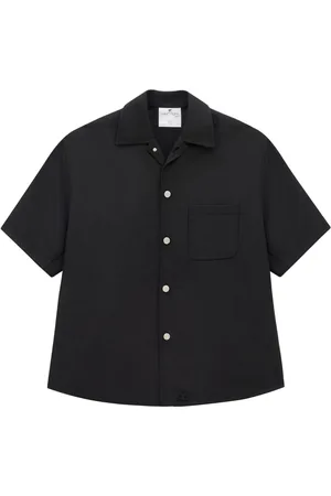 Courrèges Chemise Skater Retro en serge