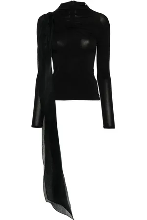 Atu Body Couture Blouse à détail de nœud