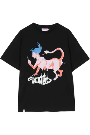 Charles Jeffrey Loverboy T-shirt en coton biologique à imprimé graphique
