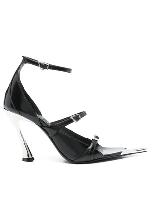 MUGLER Sandales en cuir 95 mm