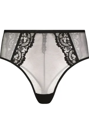 Kiki de Montparnasse Culotte en dentelle Juliette à taille haute